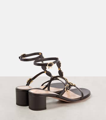 Sandalen 45 aus Leder | Gianvito Rossi