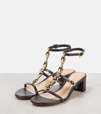 Sandalen 45 aus Leder | Gianvito Rossi