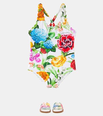 Floral swimsuit | Dolce&Gabbana Kids
