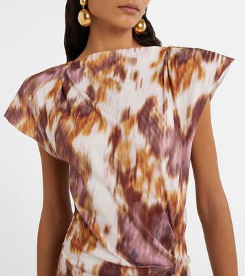Nadela printed cotton jersey maxi dress | Marant Etoile