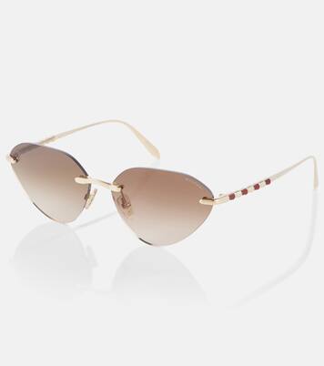 Lunettes de soleil Serpenti œil-de-chat | Bvlgari