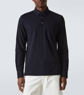 Polo de algodón con logo | Zegna