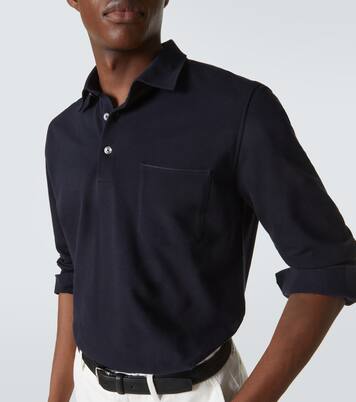 Polo de algodón con logo | Zegna