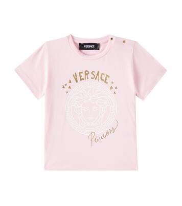 Baby Medusa cotton jersey T-shirt | Versace Kids