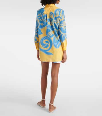 Bedrucktes Hemd aus Baumwolle und Seide | Etro