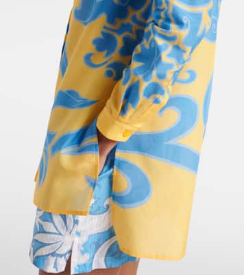 Bedrucktes Hemd aus Baumwolle und Seide | Etro