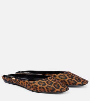 Lido leopard-print mules | Saint Laurent
