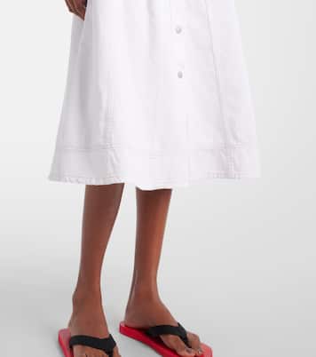 Saint Raphael denim midi dress | AG Jeans