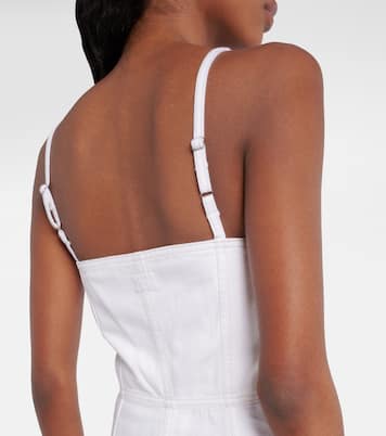 Saint Raphael denim midi dress | AG Jeans