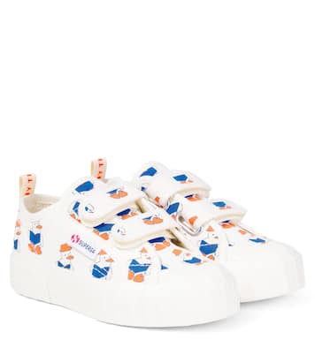 x Superga Readers printed sneakers | Tinycottons