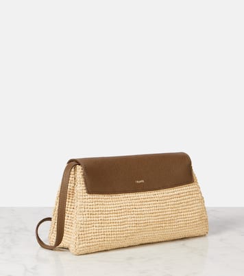 Sac Audrey en raphia et cuir | Khaite