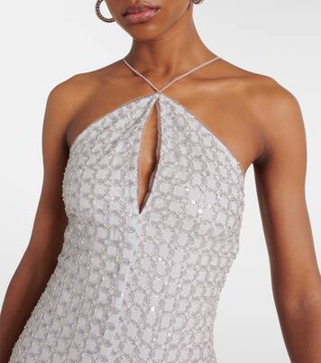 Robe longue à sequins | Rotate