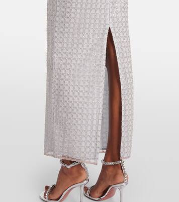 Robe longue à sequins | Rotate