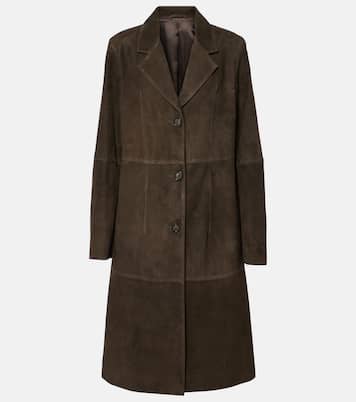 Suede coat | Toteme