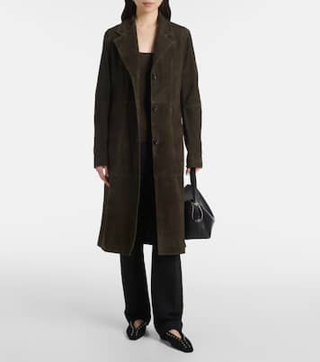 Suede coat | Toteme
