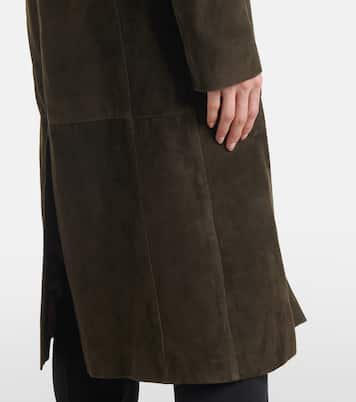 Suede coat | Toteme