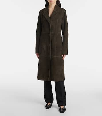 Suede coat | Toteme