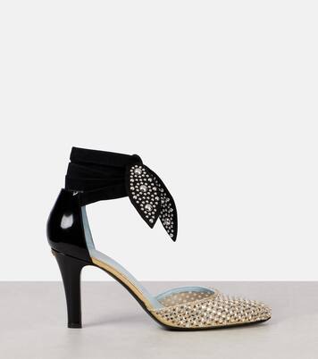 Pumps Foliefoliage 85 aus Leder | Valentino Garavani