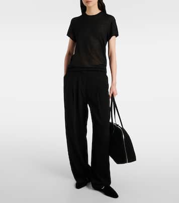 Camiseta de punto de seda | Toteme