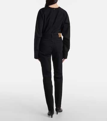 High-rise slim jeans | Toteme