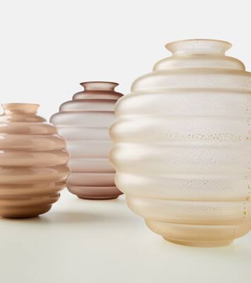 Deco Murano glass vase by Napoleone Martinuzzi | Venini