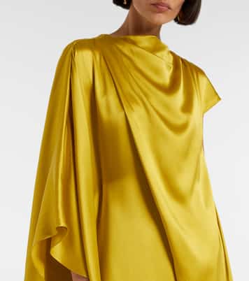 Robe longue Hiba en soie | Roksanda