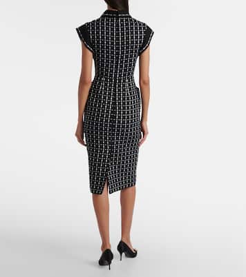 Midikleid aus Tweed | Elie Saab