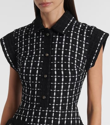 Midikleid aus Tweed | Elie Saab