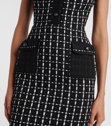 Midikleid aus Tweed | Elie Saab