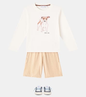 Tadda embroidered cotton jersey T-shirt | Bonpoint