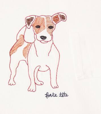 Tadda embroidered cotton jersey T-shirt | Bonpoint