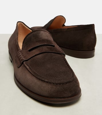 Mokassins Georgie aus Veloursleder | Gianvito Rossi