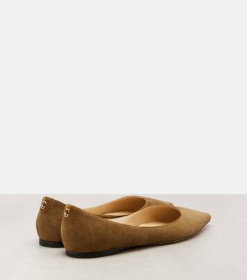 Ballerine Love in suede | Jimmy Choo