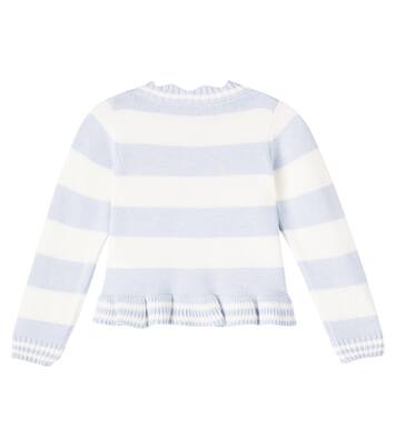 Embellished striped cardigan | Monnalisa