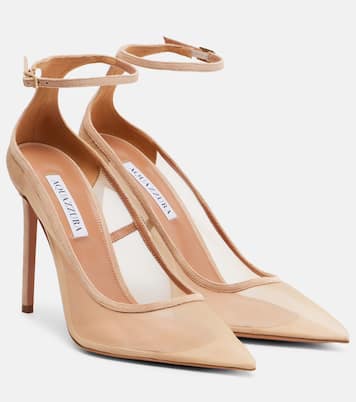 Pumps Love Affair 105 aus Mesh | Aquazzura