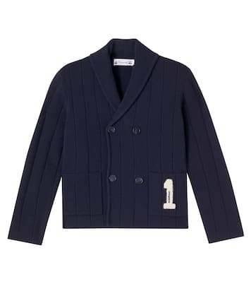 Joseph patch-appliqué wool cardigan | Bonpoint