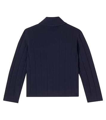 Joseph patch-appliqué wool cardigan | Bonpoint