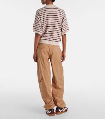 Polo a rayas con logo | Rotate