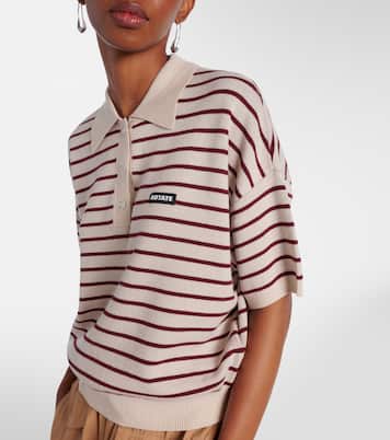 Polo a rayas con logo | Rotate