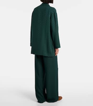 GG silk shirt | Gucci