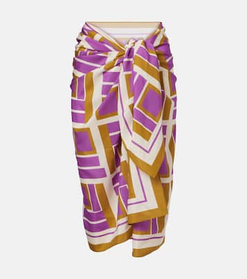 Pareo Vibration aus Baumwolle und Seide | Eres