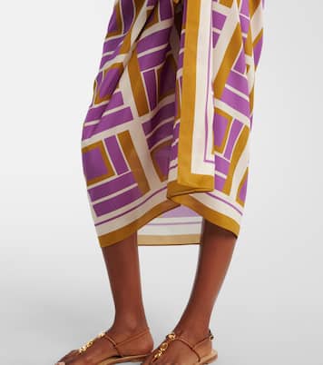 Pareo Vibration aus Baumwolle und Seide | Eres