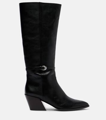 Austin leather knee-high boots | Staud