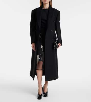 Cappotto doppiopetto in lana vergine | Róhe