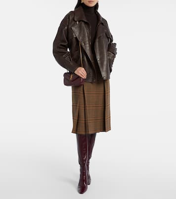 Lou Lou Mini leather crossbody bag | Saint Laurent