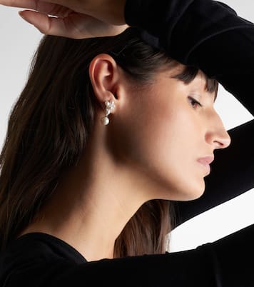 Boucle d’oreille unique Amis Fleur en or 14 ct et perles d’eau douce | Sophie Bille Brahe