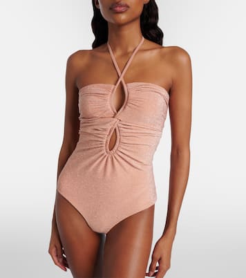 Badeanzug aus Lamé | Johanna Ortiz