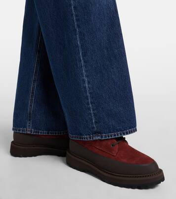 Schnürstiefel Dolomite aus Veloursleder | Le Monde Béryl