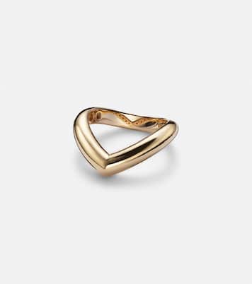 Drop Link Medium 18kt gold ring | Engelbert