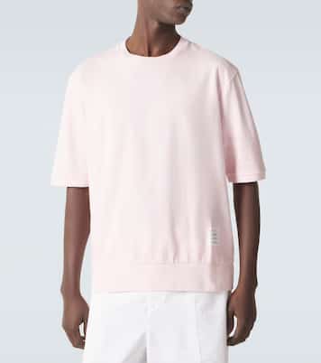 4-Bar cotton jersey T-shirt | Thom Browne
